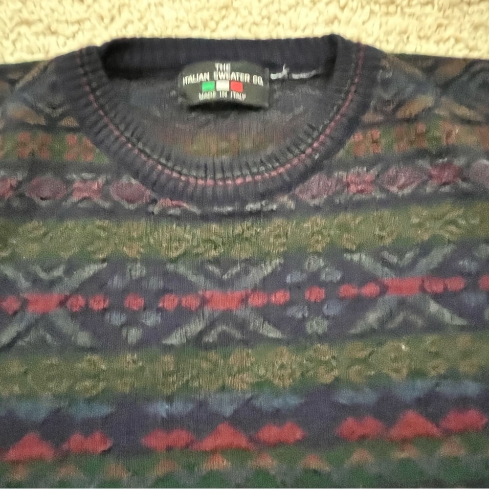 The Italian Sweater Co. Vintage Crew Neck Sweater